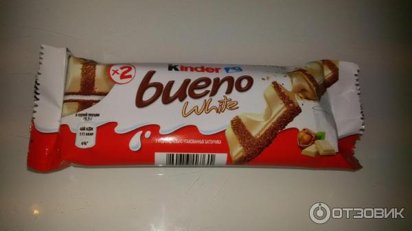 Вафли Kinder Bueno White фото