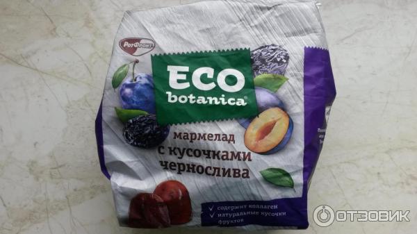 Мармелад Eco Botanica с кусочками чернослива фото