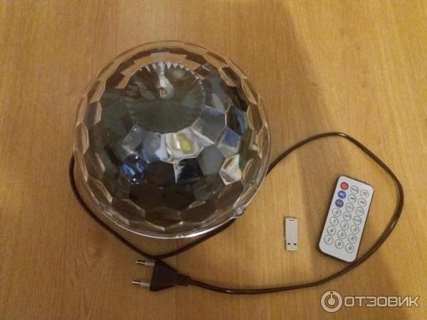 Светодиодный диско-шар MAGIC BALL LED CRYSTAL фото