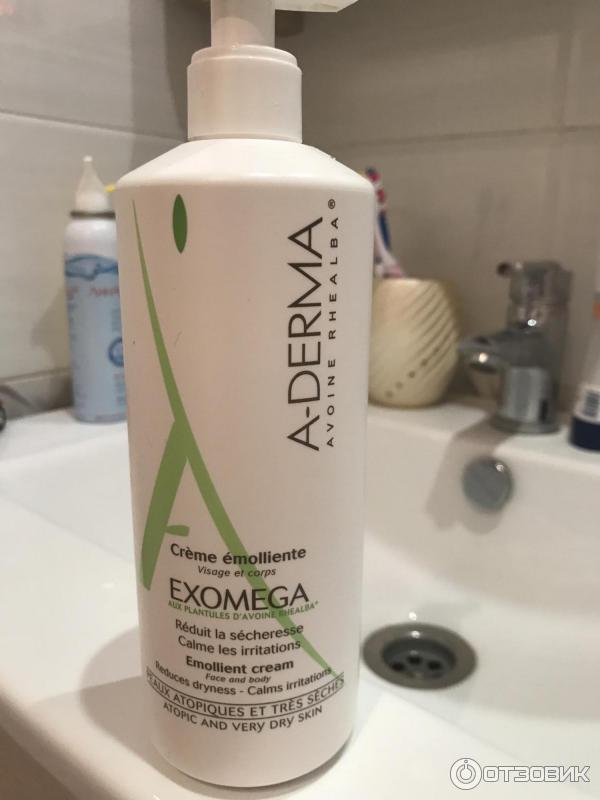 Крем для лица и тела A-DERMA Exomega фото