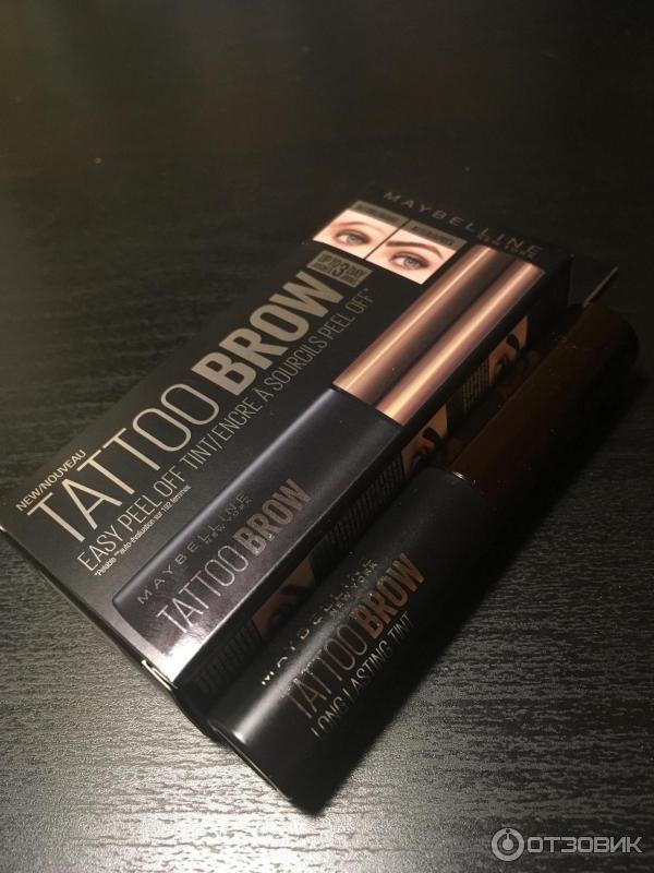 Тинт для бровей Maybelline tattoo brow фото