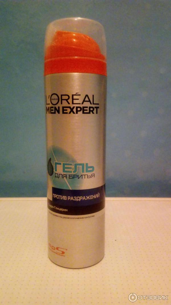 Гель для бритья L'Oreal Men Expert против раздражений фото