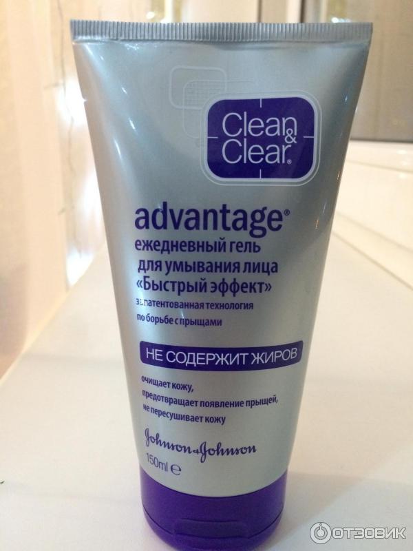 Ежедневный гель для умывания Clean & Clear Advantage фото