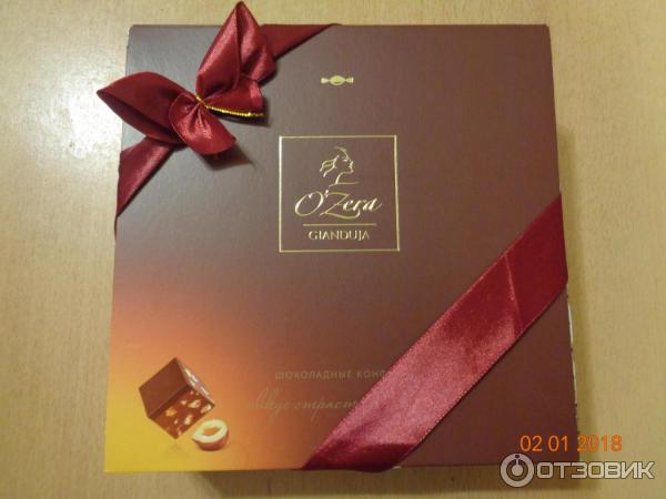 Шоколадные конфеты O'Zera Gianduja фото