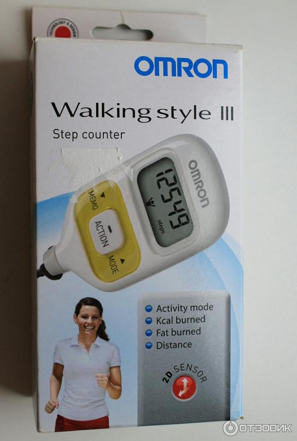 Omron Walking Style III HJ-203 инструкция