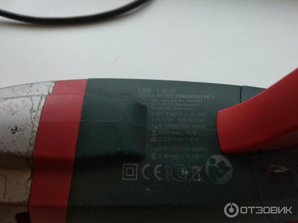 Дрель ударная Metabo SBE 1300 фото