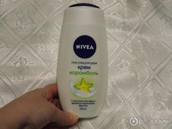 Гель-уход для душа Nivea Крем Карамболь фото