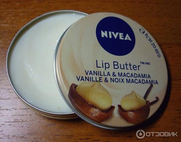 Масло для губ Nivea Макадамский орех и ваниль фото