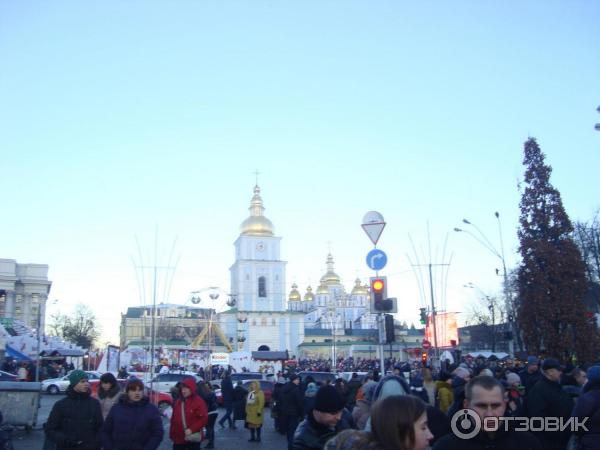 Рождественская ярмарка на Софиевской площади (Украина, Киев) фото