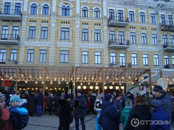 Рождественская ярмарка на Софиевской площади (Украина, Киев) фото