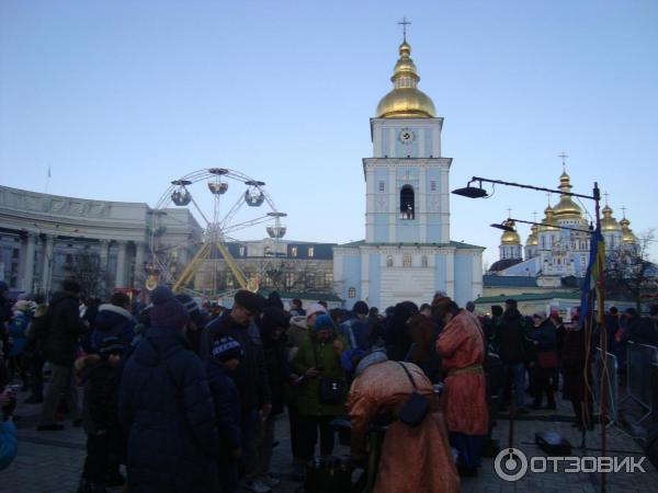 Рождественская ярмарка на Софиевской площади (Украина, Киев) фото