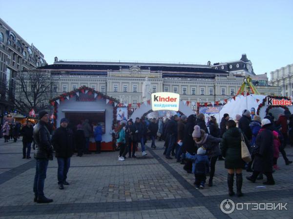 Рождественская ярмарка на Софиевской площади (Украина, Киев) фото