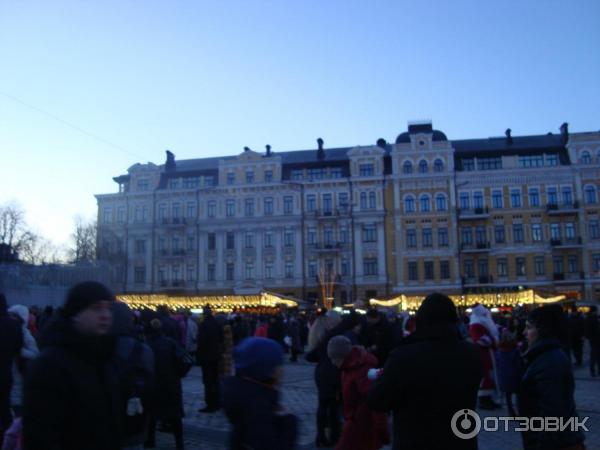 Рождественская ярмарка на Софиевской площади (Украина, Киев) фото