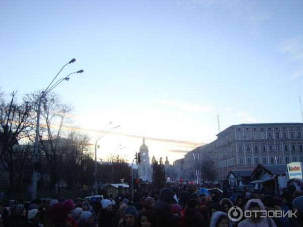 Рождественская ярмарка на Софиевской площади (Украина, Киев) фото