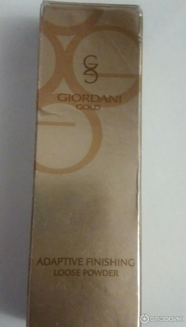 Рассыпчатая пудра Oriflame Адаптив Giordani Gold фото