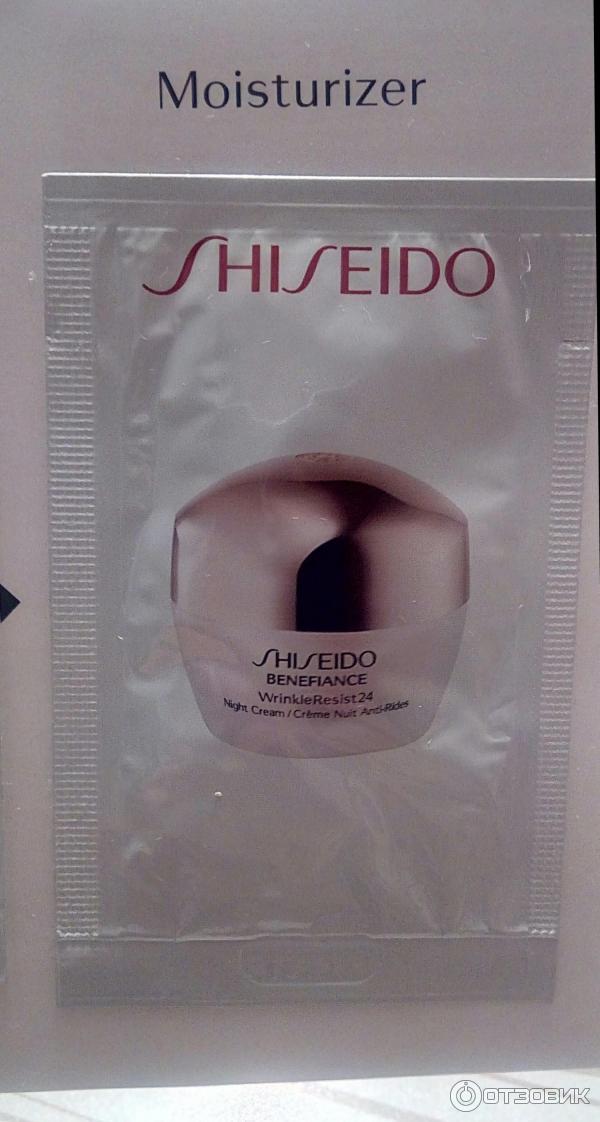 Ночной увлажняющий крем против морщин Shiseido Benefiance WrinkleResist 24 Night Cream фото