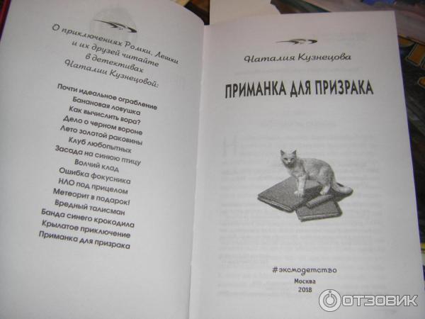 Книга Приманка для призрака - Наталия Кузнецова фото