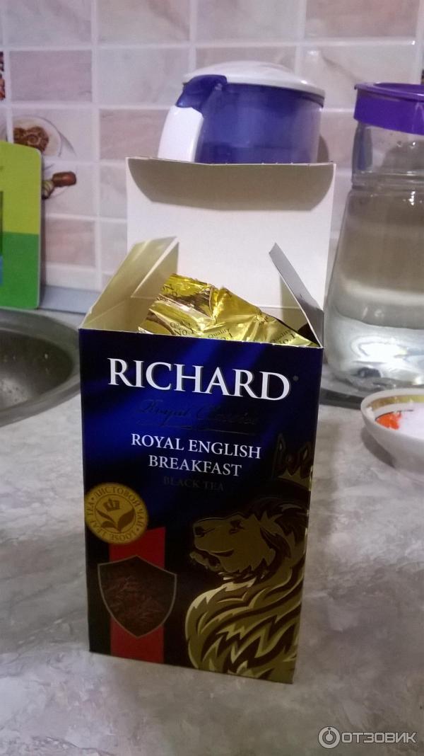 Чай черный Richard Royal English Breakfast фото