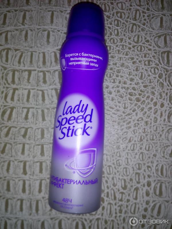 Дезодорант-антиперспирант Lady Speed Stick антибактериальный эффект фото