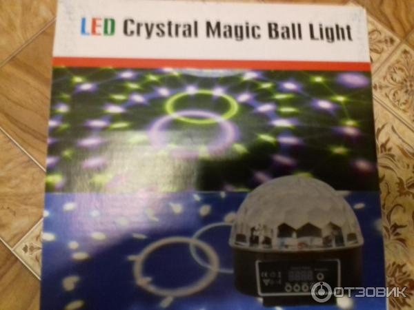 Светодиодный диско-шар MAGIC BALL LED CRYSTAL фото