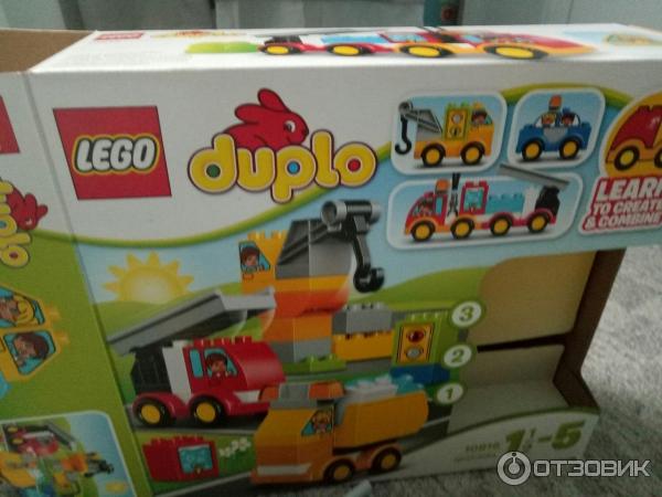 Конструктор Lego Duplo Мои первые машинки фото