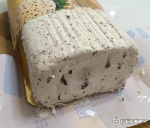 Как выглядит 100 грамм мороженого Отзыв о Мороженое Коровка из Кореновки "Пломбир" Хрустящая шоколадная крошка и в
