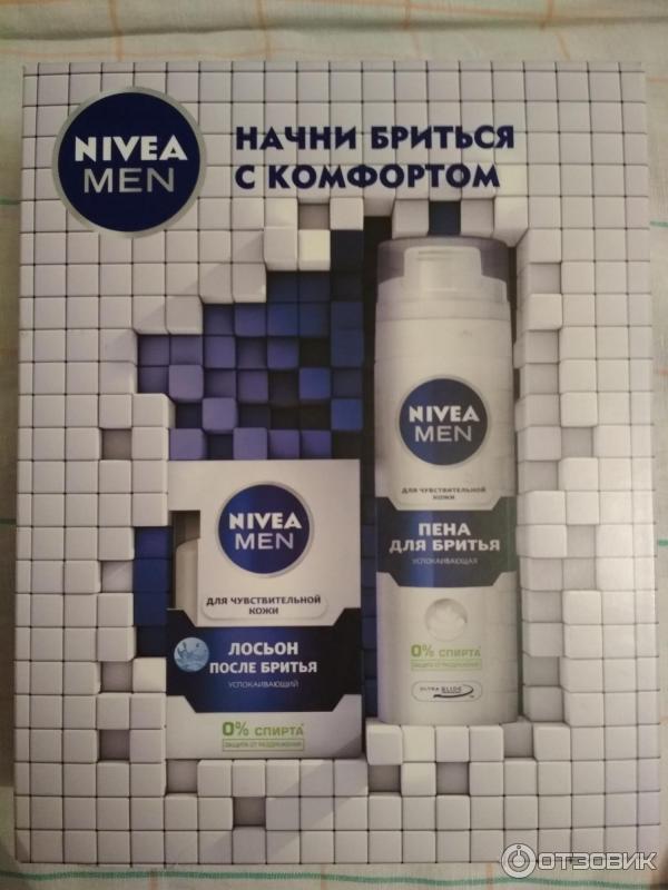 Набор пена для бритья и лосьон после бритья Nivea for Men фото