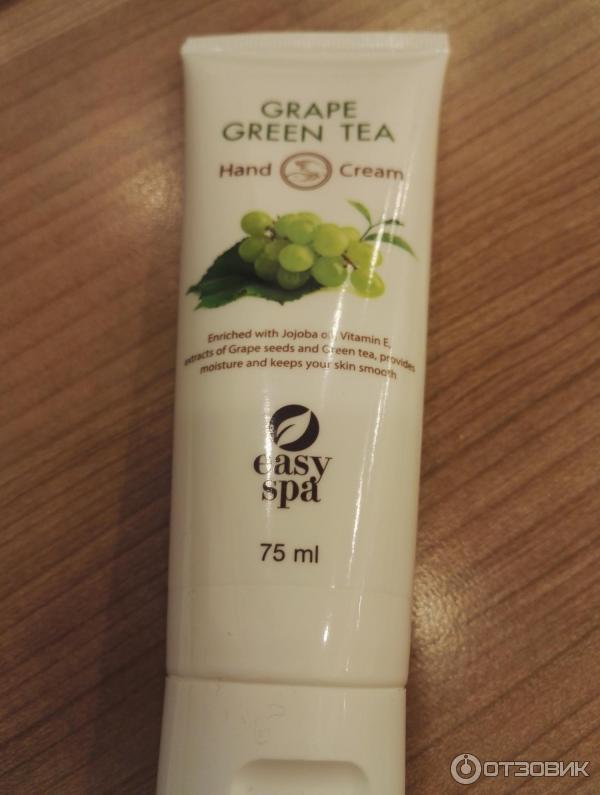 Крем для рук Easy spa Grape green tea фото