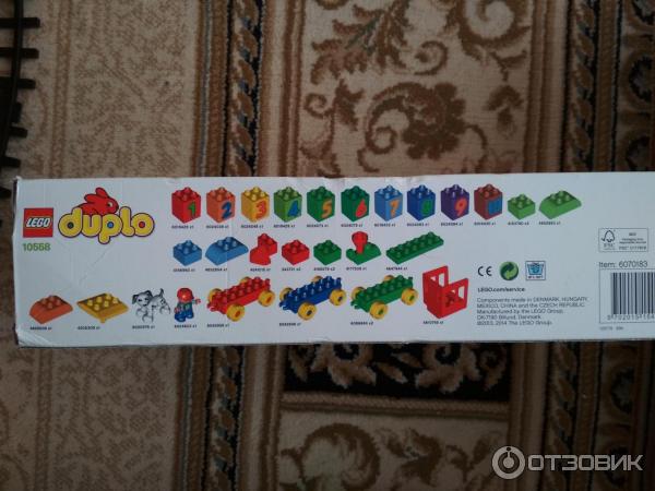 Конструктор Lego Duplo Поезд Считай и Играй фото