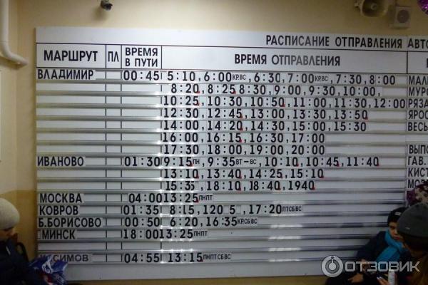 Автовокзал на щелковской расписание автобусов 2024. Суздаль автовокзал расписание. Расписание автобусов ковров.