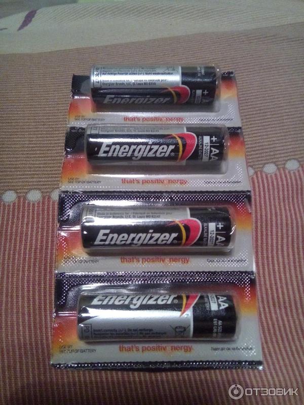 Батарейки Energizer Е91-LR6-AM3-1,5V фото