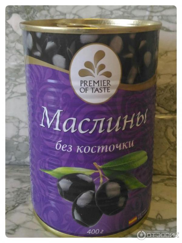 Маслины без косточки Premier Of Taste фото