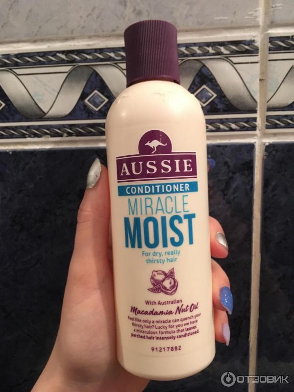 Кондиционер для сухих и поврежденных волос Aussie Miracle Moist фото