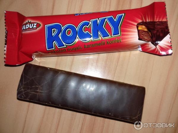 Шоколадный батончик Rocky фото