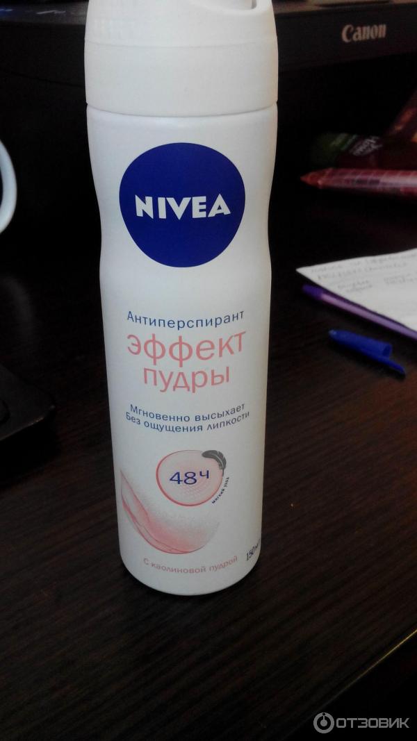 Дезодорант-антиперспирант NIVEA Эффект пудры спрей фото