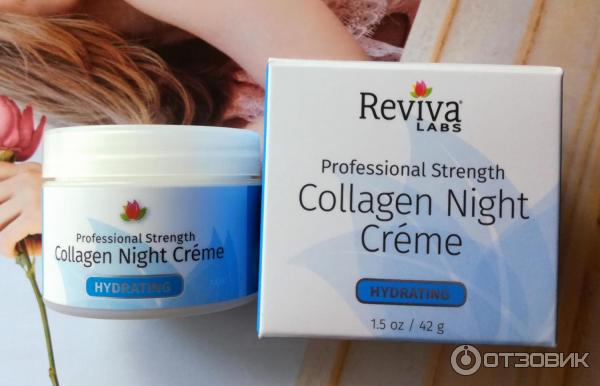 Коллагеновый ночной крем для лица Reviva Labs Collagen Night Cream фото