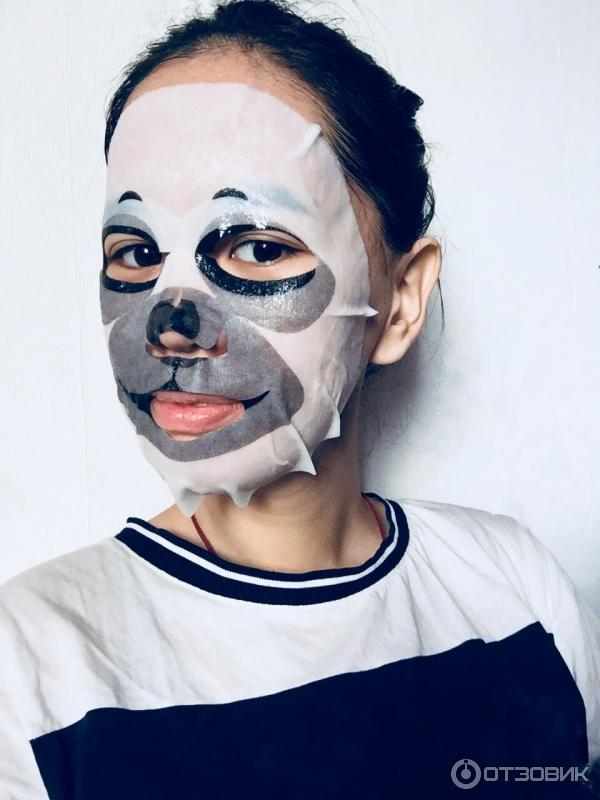 Тканевая маска для лица Holika Holika Baby Pet Magic Mask Sheet Anty-wrinkle Pug фото