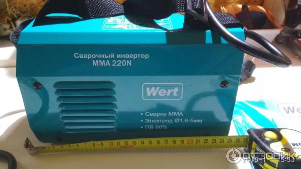 Сварочный аппарат Wert MMA 220N фото