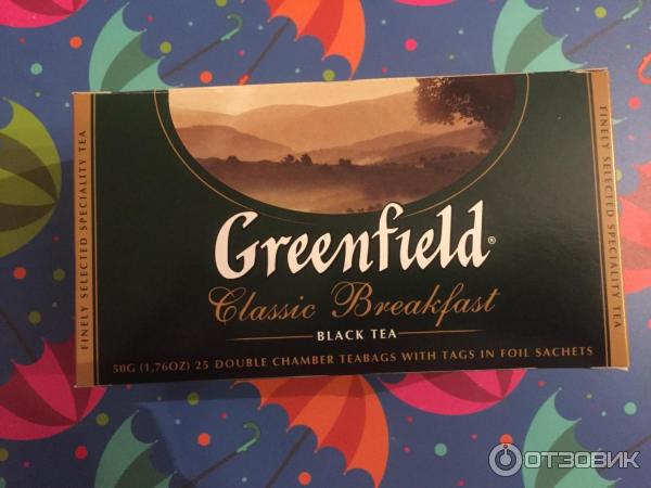 Черный чай Greenfield Classic Breakfast фото