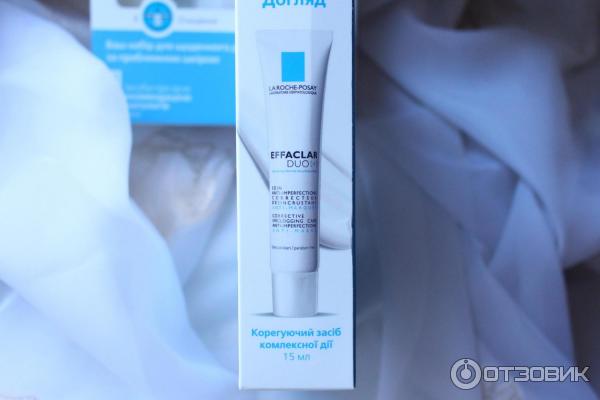 Корректирующий крем-гель для жирной проблемной кожи La Roche-Posay Effaclar DUO+ фото