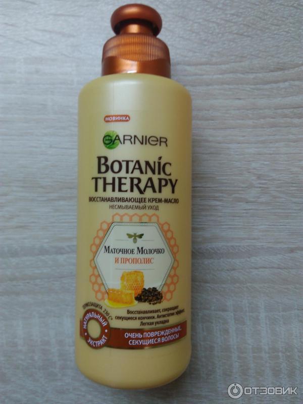 Крем-масло для волос Garnier botanic therapy Маточное молочко и прополис фото