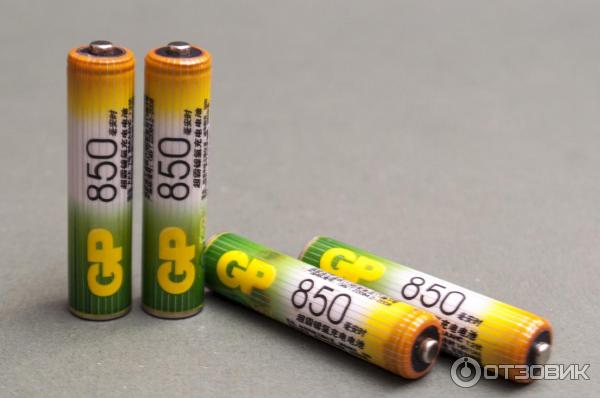 Аккумуляторы GP Rechargeable 850 mAh AAA фото