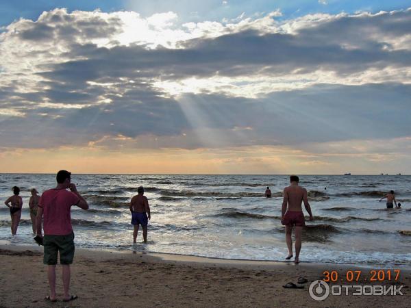 Пляж Каменка в Ейске