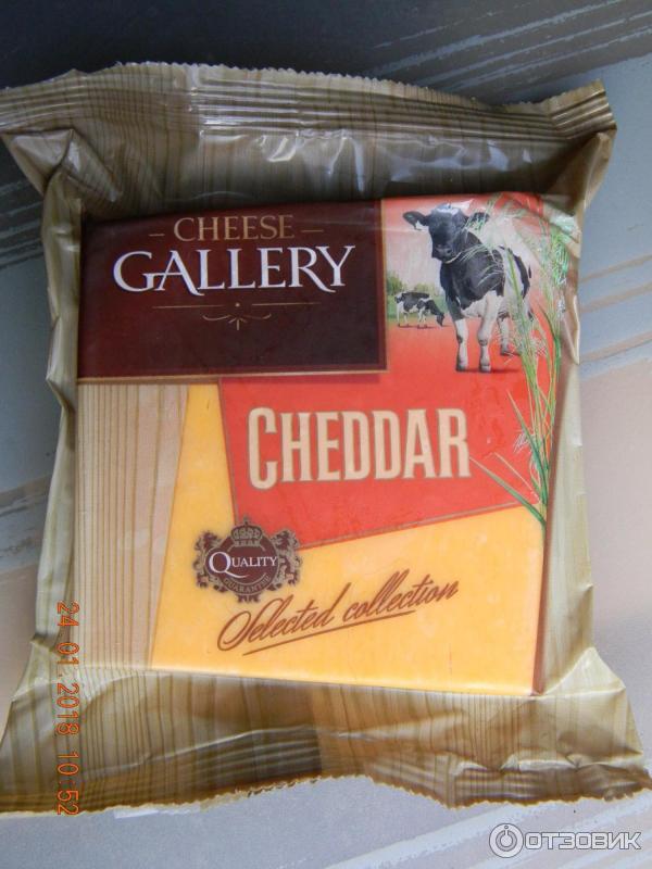 Сыр Cheese Gallery Чеддер красный фото