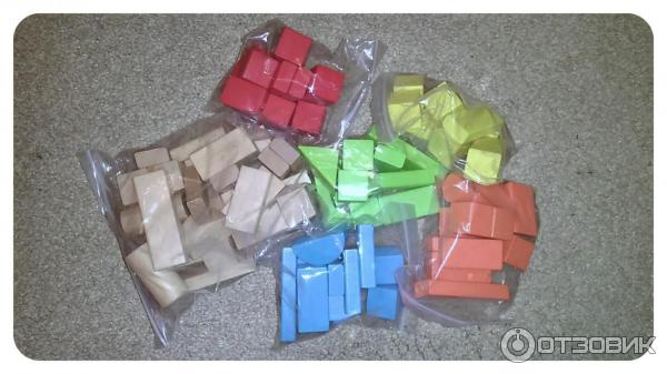 Набор для конструирования Viga Wooden Blocks фото