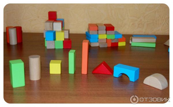 Набор для конструирования Viga Wooden Blocks фото