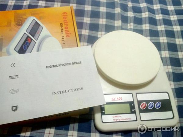 Кухонные весы Electronic Kitchen scale SF-400 фото