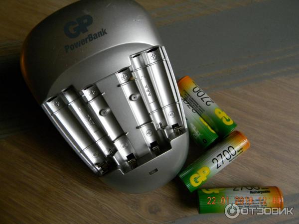 Аккумуляторные батареи AA GP 2700 mAh фото