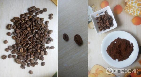 Кофе в зернах Paulig Arabica - дегустация - зерно - однородность прожарки, размер зерен, как мелется