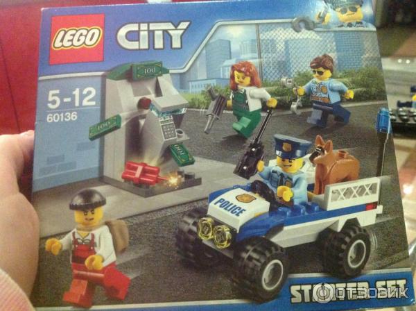 Конструктор Lego City Starter Set 60136 Полиция фото